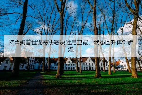 特鲁姆普世锦赛决赛决胜局卫冕，状态回升再创辉煌